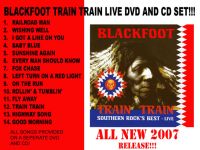 BLACKFOOT - Live- Train Train - DVD+CD