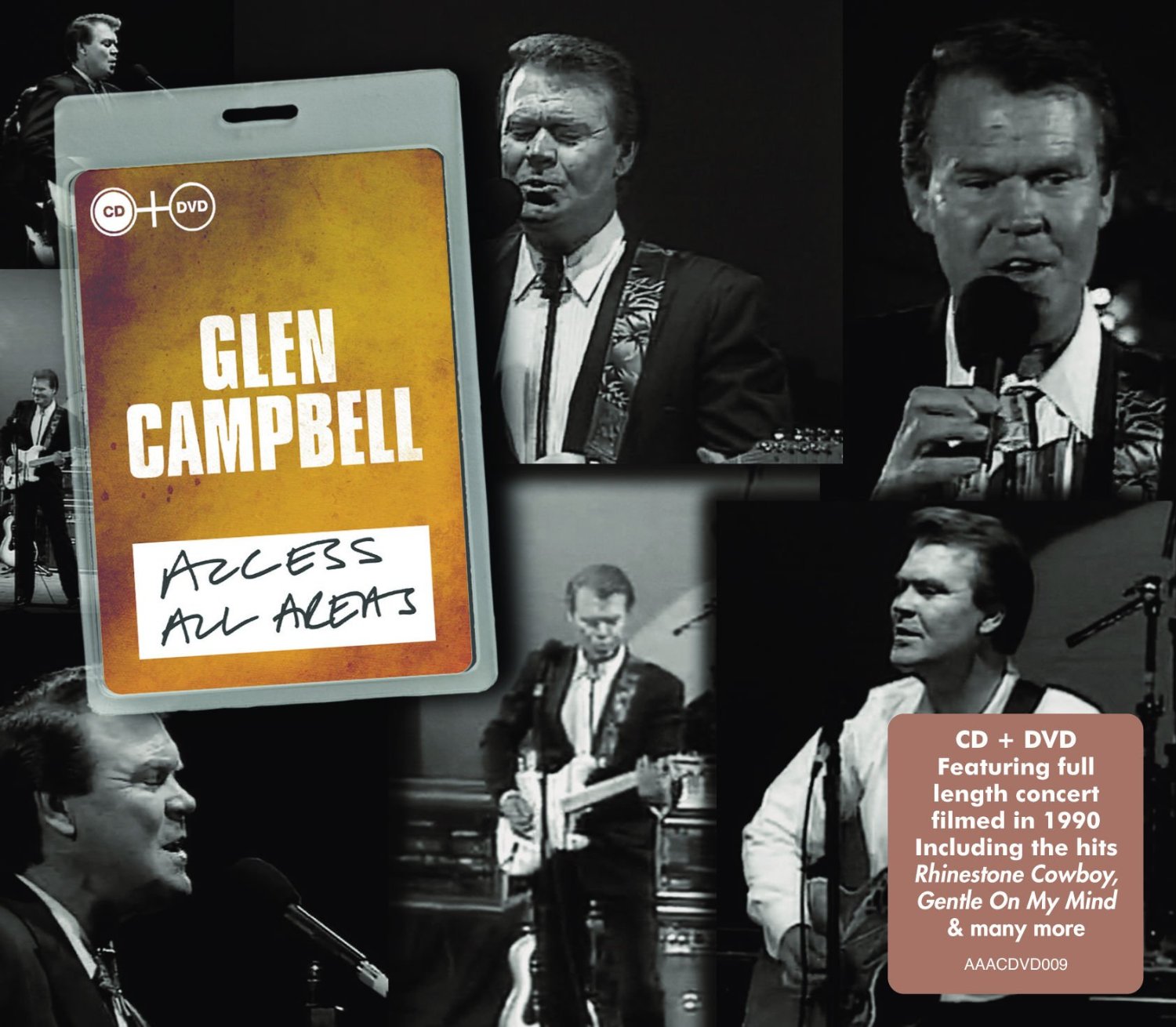 Glen Campbell - Access All Areas - CD+DVD Glen Campbell - Access All Areas - CD+DVD
