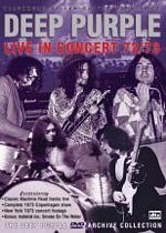 Deep Purple - Live In Concert - 1972 To 1973 - DVD