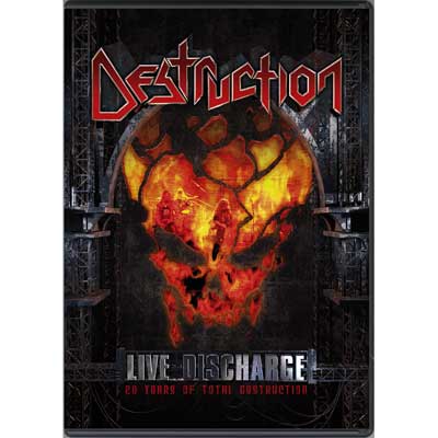 DESTRUCTION - Live discharge - DVD+CD