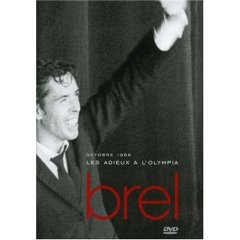BREL JACQUES - ADIEUX A L'OLYMPIA 1966 - DVD BREL JACQUES - ADIEUX A L'OLYMPIA 1966 - DVD