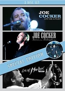 Joe Cocker -Cry Me A River/Across From Midnight/Montreux 87-3DVD