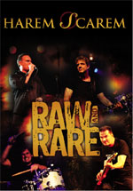 HAREM SCAREM - RAW & RARE - DVD+CD