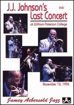 J.J. Johnson's Last Concert at William Paterson College - DVD