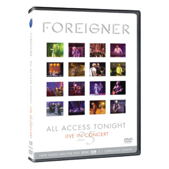 Foreigner - All Access Tonight : 25 Live In Concert - DVD