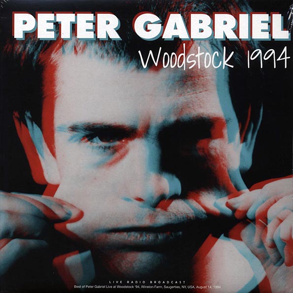 PETER GABRIEL - WOODSTOCK 1994 - LP