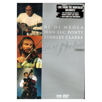 Al DiMeola, Jean-Luc Ponty, S.Clarke-Live at Montreux1994-DVD