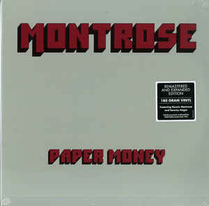 Montrose ‎– Paper Money - 2LP