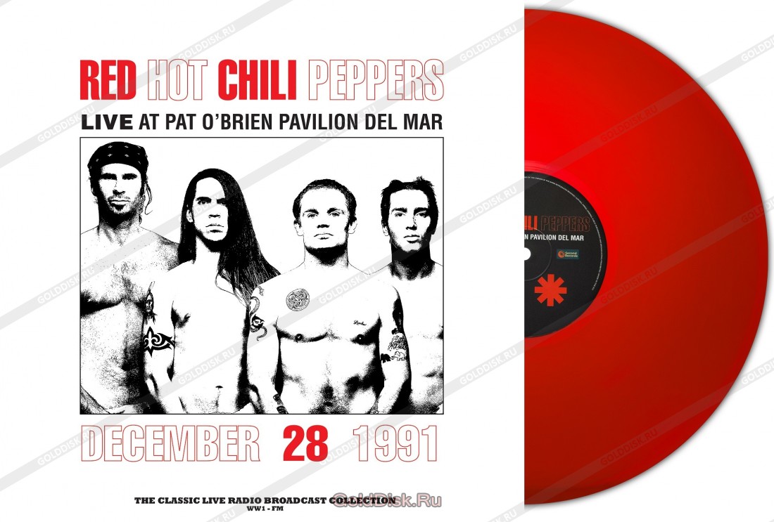 Red Hot Chili Peppers - At Pat O Brien Pavilion Del Mar - LP