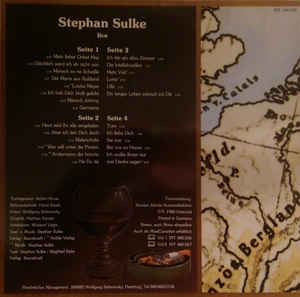 Stephan Sulke ‎– Live - 2LP bazar