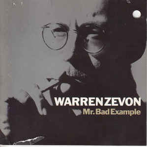 Warren Zevon ‎– Mr. Bad Example - CD