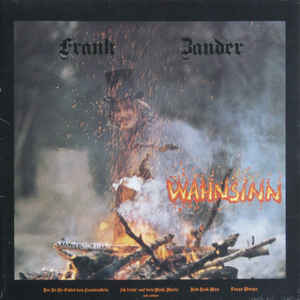 Frank Zander ‎– Wahnsinn - LP bazar