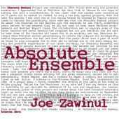 Joe Zawinul - Absolute Zawinul - CD Joe Zawinul - Absolute Zawinul - CD
