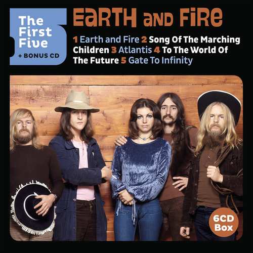 Earth And Fire - The First Five - Limited Edition - 6CD - Kliknutím na obrázek zavřete