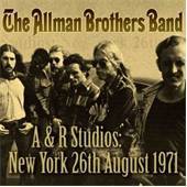 Allman Brothers Band - A & R Studios-New York 1971 - CD - Kliknutím na obrázek zavřete