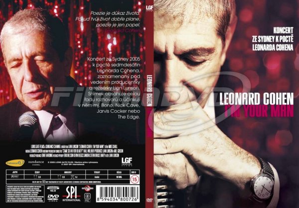 COHEN LEONARD - I'M YOUR MAN - DVD - Kliknutím na obrázek zavřete