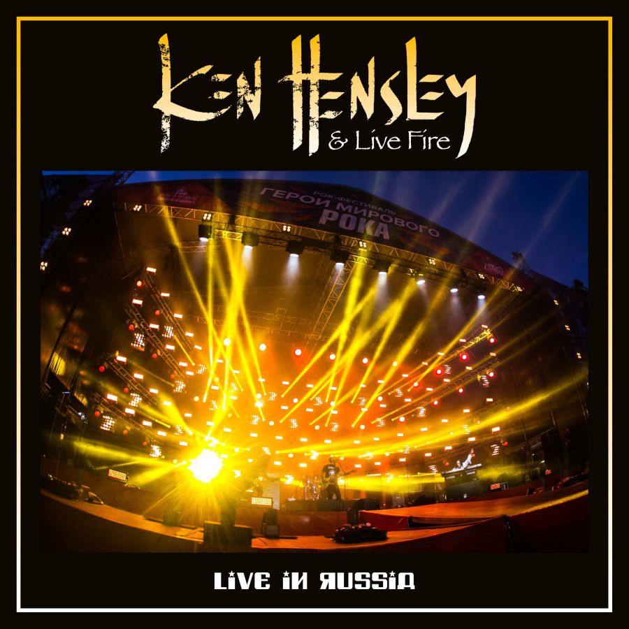 Ken Hensley & Live Fire Live In Russia - CD+DVD - Kliknutím na obrázek zavřete