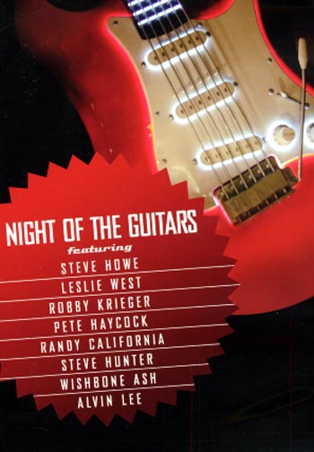 Various Artists - Night of the Guitars - DVD - Kliknutím na obrázek zavřete