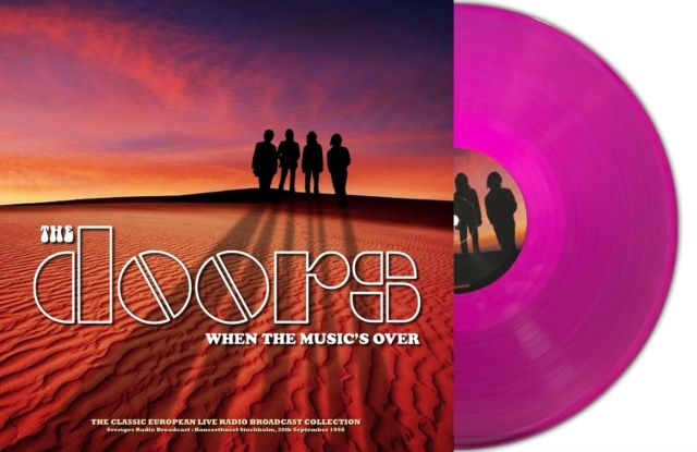 Doors - WHEN THE MUSICS OVER - STOCKHOLM 1968 - LP - Kliknutím na obrázek zavřete