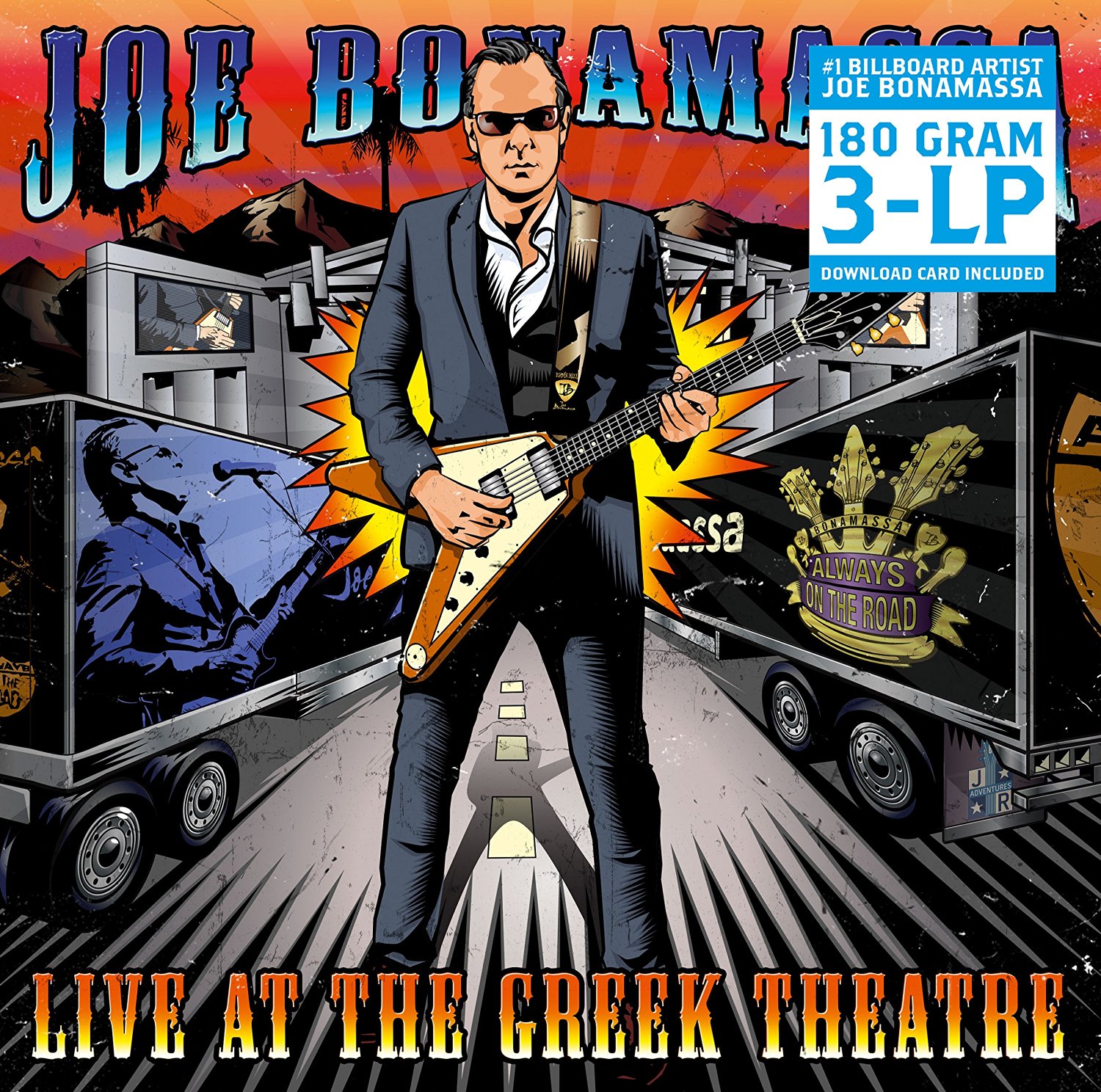 Joe Bonamassa - Live at the Greek Theatre - 3LP - Kliknutím na obrázek zavřete