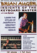 Brian Auger - Insights of the Keyboard Master - DVD - Kliknutím na obrázek zavřete