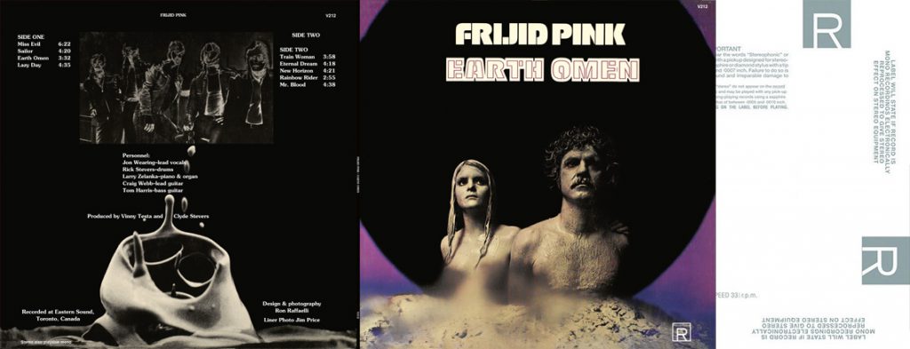 Frijid Pink - Earth Omen - LP - Kliknutím na obrázek zavřete