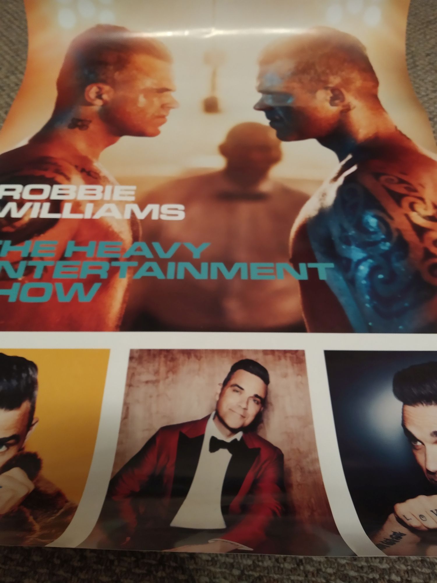 Robbie Williams - Heavy Entertainment Show - POSTER - Kliknutím na obrázek zavřete