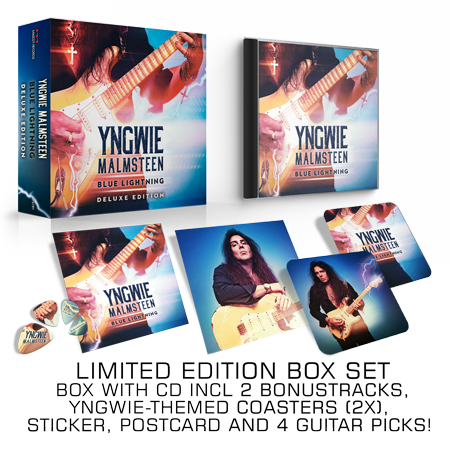 Yngwie Malmsteen - Blue Lightning - 2CD deluxe limited - Kliknutím na obrázek zavřete