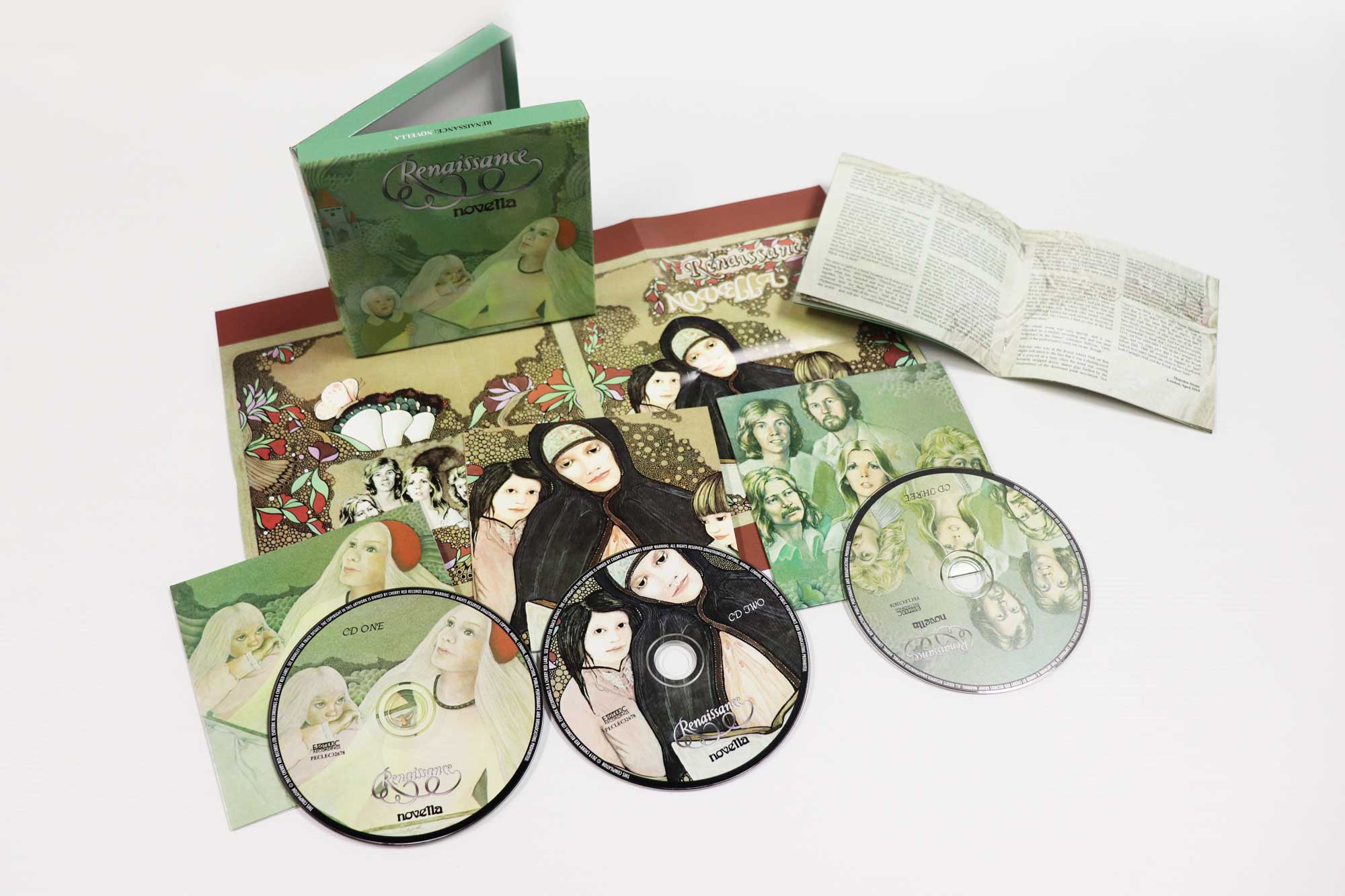 Renaissance - Novella - 3CD Remastered - Kliknutím na obrázek zavřete