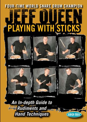 Jeff Queen Playing With Sticks - DVD - Kliknutím na obrázek zavřete