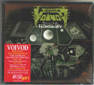 Voivod - Killing Technology (Deluxe) - 2CD+DVD - Kliknutím na obrázek zavřete