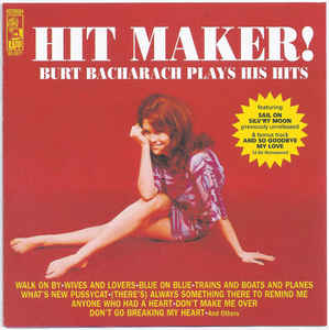 Burt Bacharach - Hit Maker! Burt Bacharach Plays His Hits-CDbaz - Kliknutím na obrázek zavřete