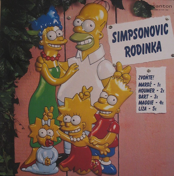 Various - Simpsonovic Rodinka - LP bazar - Kliknutím na obrázek zavřete