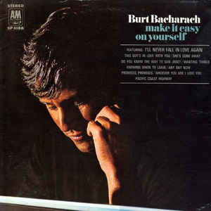 Burt Bacharach - Make It Easy On Yourself - LP bazar - Kliknutím na obrázek zavřete