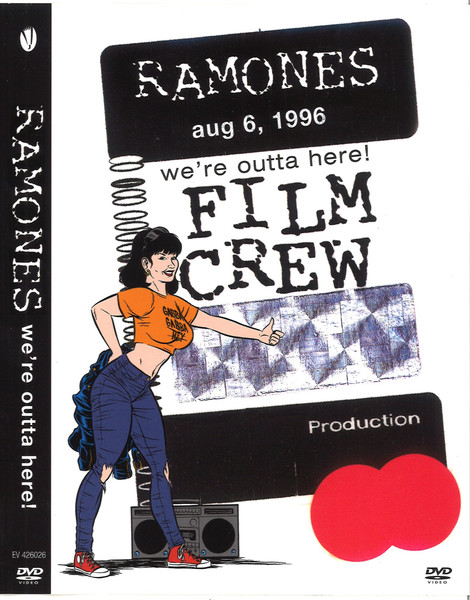 Ramones - We're Outta Here! (Film Crew) - DVD - Kliknutím na obrázek zavřete