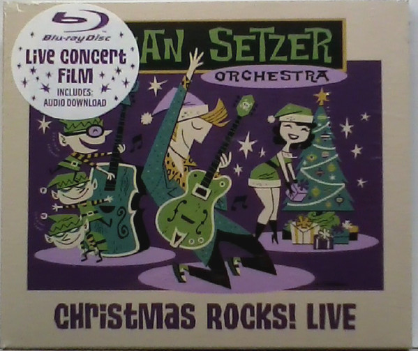 Brian Setzer Orchestra - Christmas Rocks! Live - BLU RAY - Kliknutím na obrázek zavřete