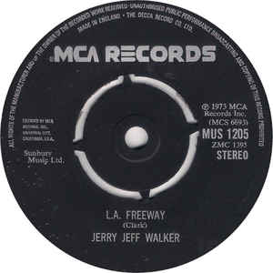 Jerry Jeff Walker - L.A. Freeway - SP bazar (RARE) - Kliknutím na obrázek zavřete