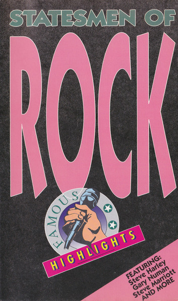 Various - Statesmen Of Rock - VHS