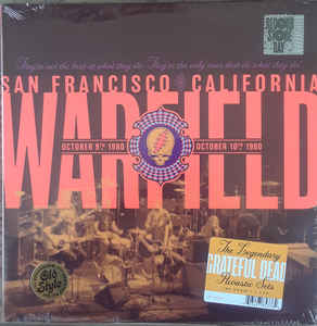 Grateful Dead - The Warfield, San Francisco (RSD2019) - 2LP - Kliknutím na obrázek zavřete