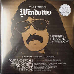 Jon Lord - Windows - 2LP