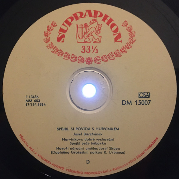 Spejbl A Hurvínek-Spejbl Si Povídá S Hurvínkem - 10´´ bazar