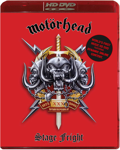 Motorhead - Stage Fright - DVD bazar - Kliknutím na obrázek zavřete