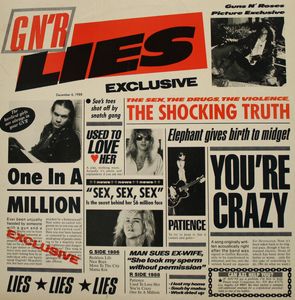 Guns N' Roses - G N' R Lies - CD - Kliknutím na obrázek zavřete
