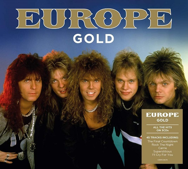 Europe - Gold - 3CD - Kliknutím na obrázek zavřete