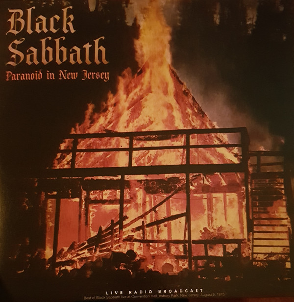 Black Sabbath - Paranoid in New Jersey - LP - Kliknutím na obrázek zavřete