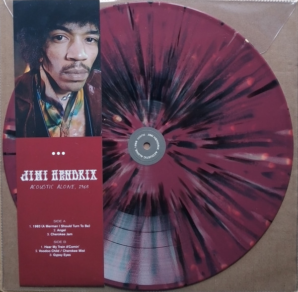 Jimi Hendrix - Acoustic Alone, 1968 - LP - Kliknutím na obrázek zavřete