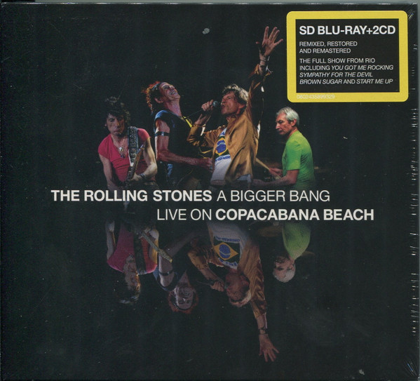 Rolling Stones-A Bigger Bang - Live On Copacabana Beach-2CD+BLUR