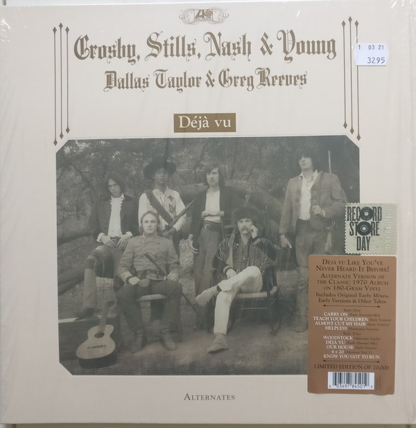 Crosby,Stills,Nash&Young - Déja Vu (Alternates) (RSD 2021) - LP