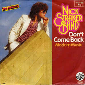 Nick Straker Band - Don't Come Back - SP bazar