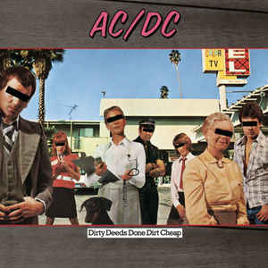 AC/DC - Dirty Deeds Done Dirt Cheap - LP